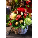 Blumengesteck in Korb – Bild 2