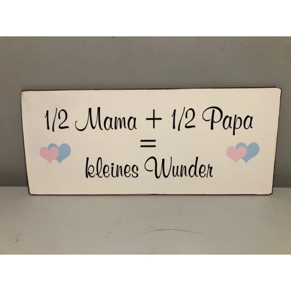 Schild mit Spruch – Bild 3