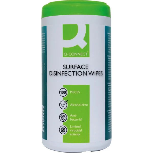 Q-CONNECT® Desinfektionsreinigungstücher – Bild 1