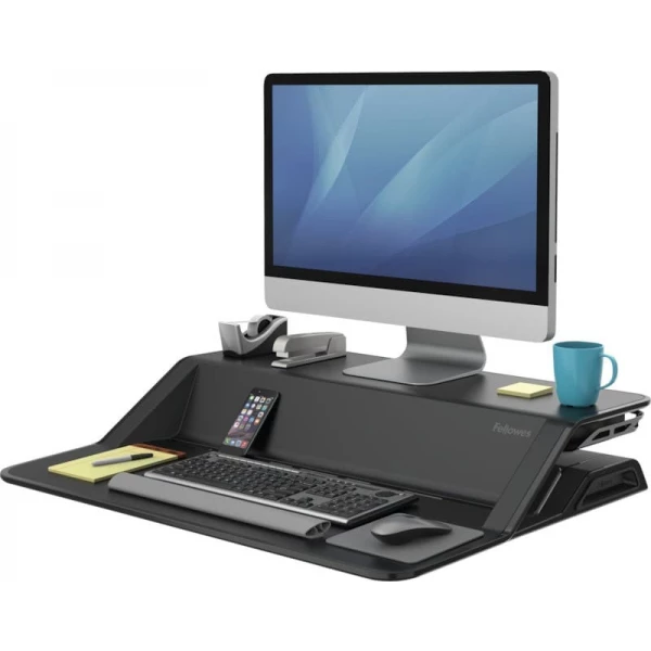 FELLOWES Lotus Sitz-Steh Desktop Workstation – Bild 3